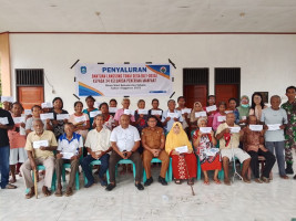 Penyaluran BLT Desa Triwulan I (Januari-Maret) Tahun 2025, Desa Wari.